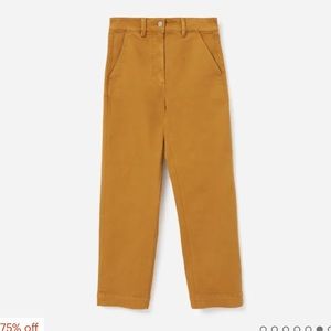 Everlane cropped straight pant. Sz8 worn once.